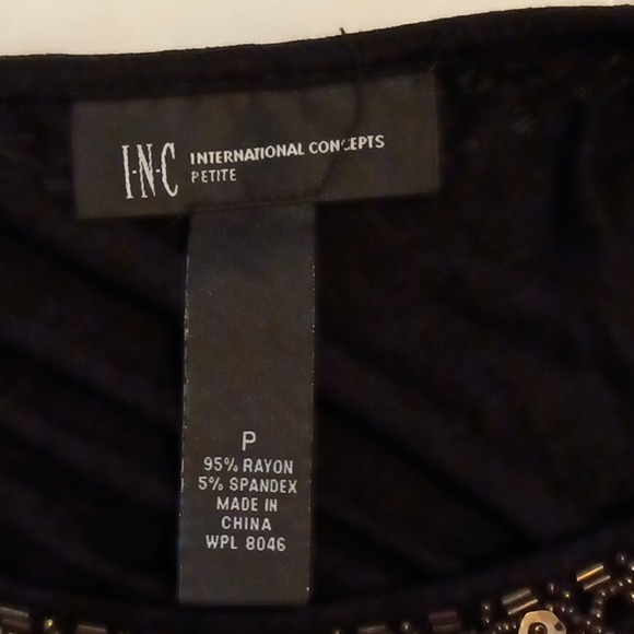 INC Beaded and sequin mini dress - Picture 4 of 5